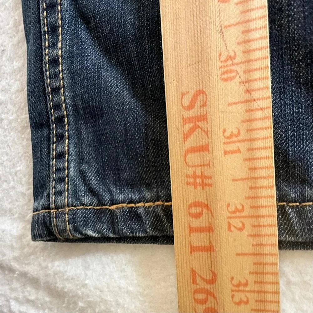 Levi's 527 Slim Bootcut Jeans Mens 34x32 Dark Wash Denim Blue